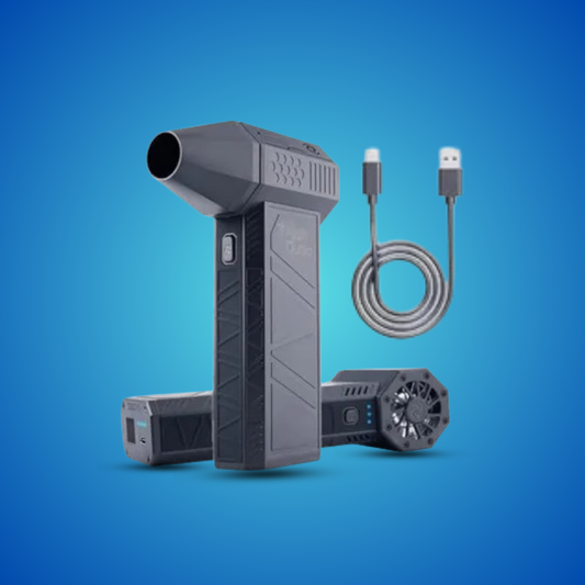 Mini Jet Fan – Rechargeable High-Speed Handheld Turbo Fan